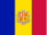 Andorra country flag