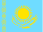 Kazakhstan country flag